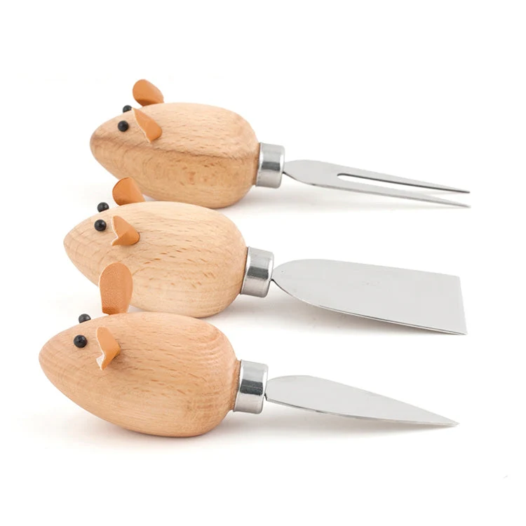 3 BLIND MICE CHEESE KNIFE SET - Image 2