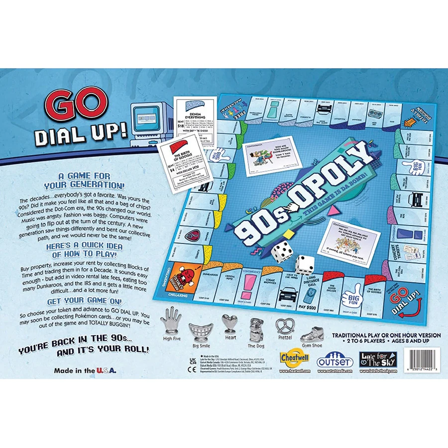 90s-OPOLY BOARD GAME - Image 2