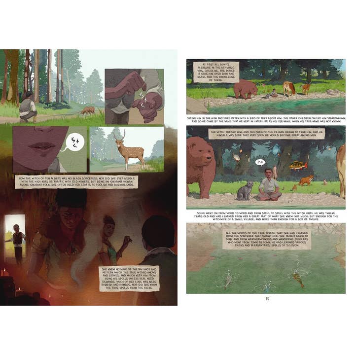 A WIZARD OF EARTHSEA GRAPHIC NOVEL BY URSULA K. LE GUIN AND ILLUSTRATED BY FRED FORDHAM - Image 2