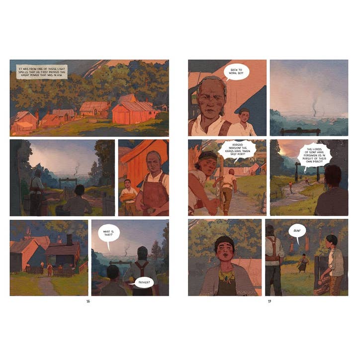 A WIZARD OF EARTHSEA GRAPHIC NOVEL BY URSULA K. LE GUIN AND ILLUSTRATED BY FRED FORDHAM - Image 3
