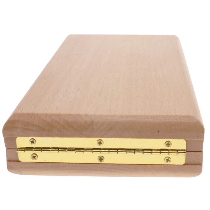 AFRICAN STONE GAME - SOLID FOLDING WOOD BOARD AND GLASS STONES (MANCALA) - Image 3