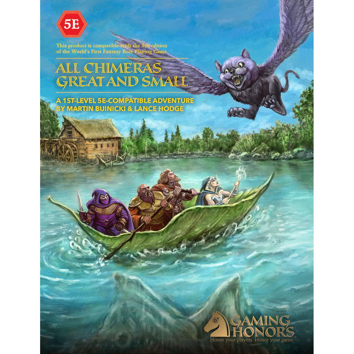 ALL CHIMERAS GREAT & SMALL 5E 1st LEVEL