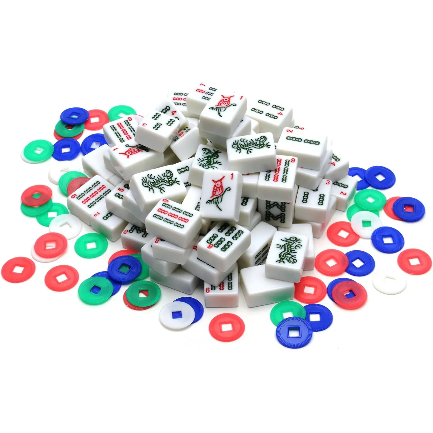 AMERICAN STYLE MAHJONG IN CANVAS CARRY CASE - Image 2