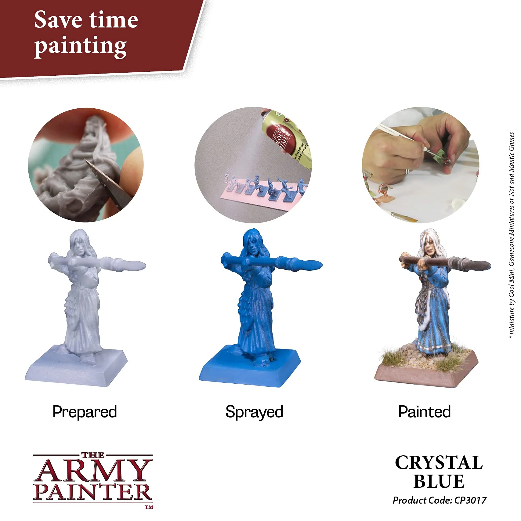 ARMY PAINTER CRYSTAL BLUE PRIMER - Image 2
