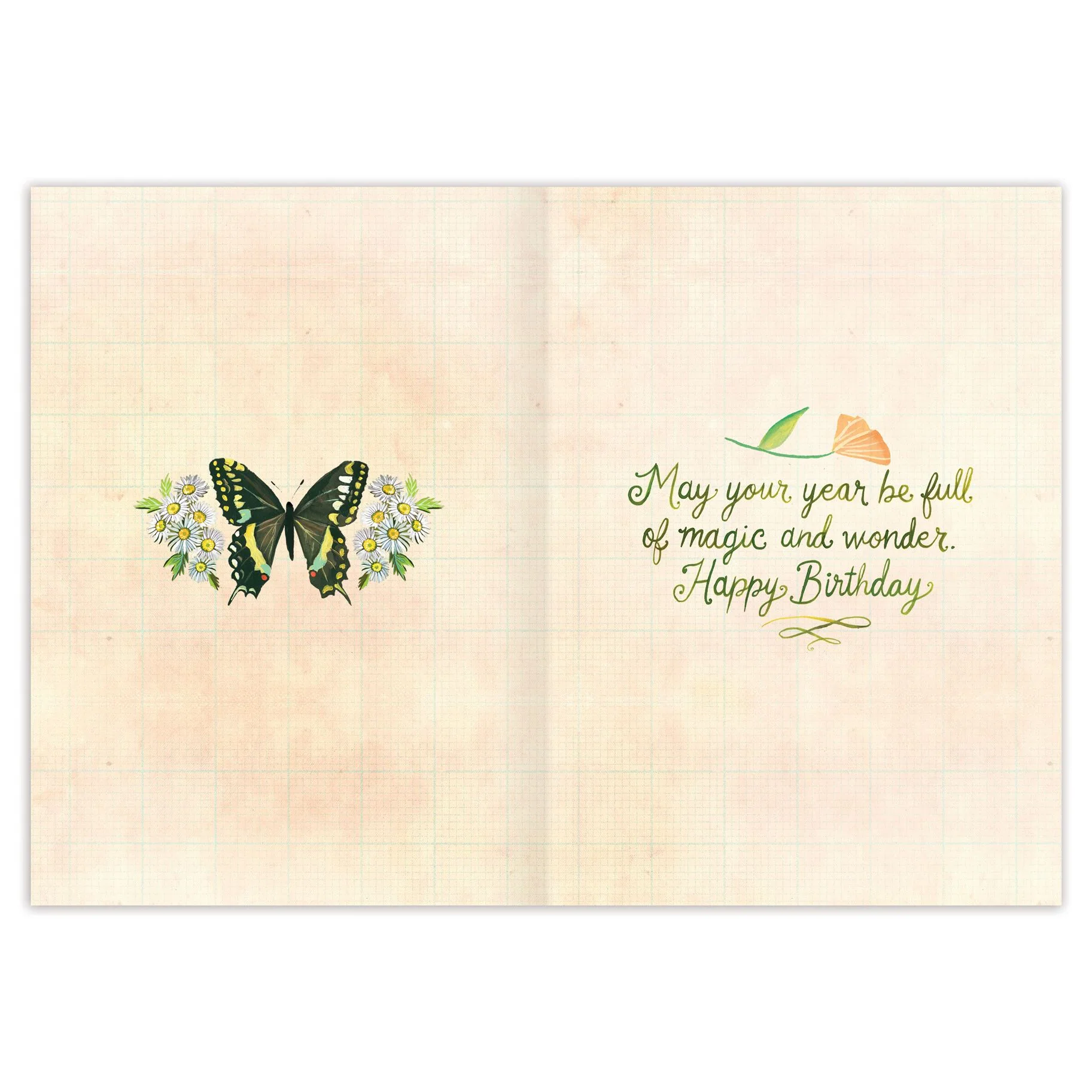 AUTUMN FLUTTER BIRTHDAY CARD - Image 2