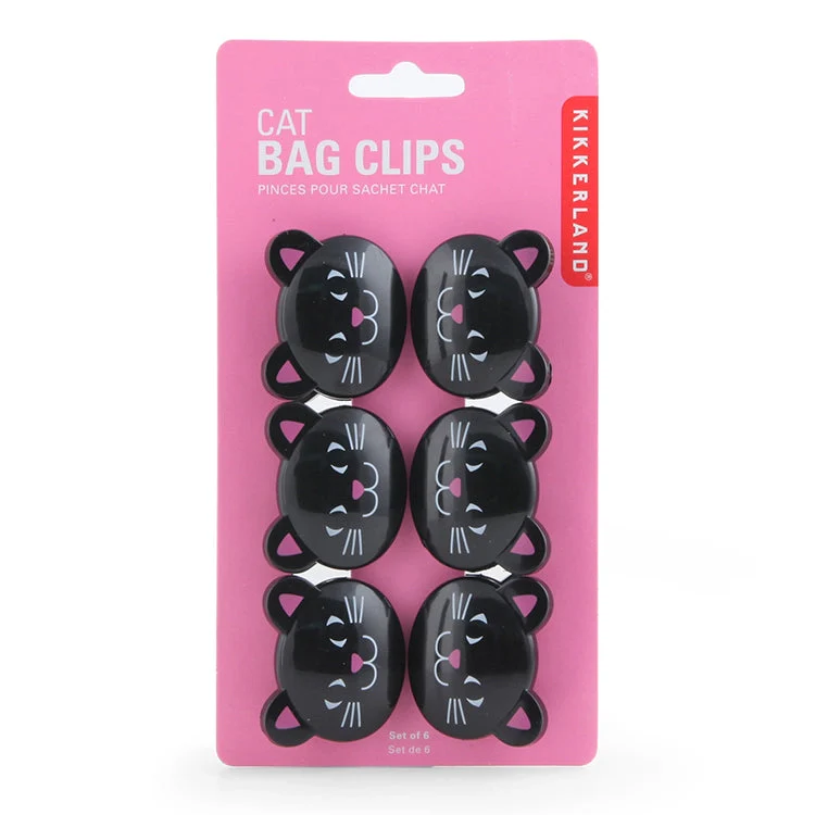 BAG CLIPS CATS