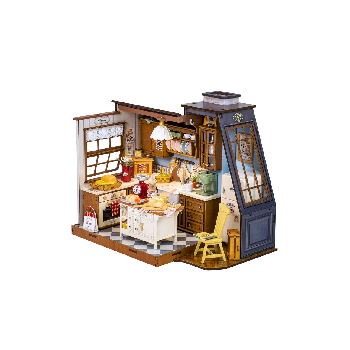 BAKING KITCHEN DIY WOODEN MINIATURE KIT - Image 2