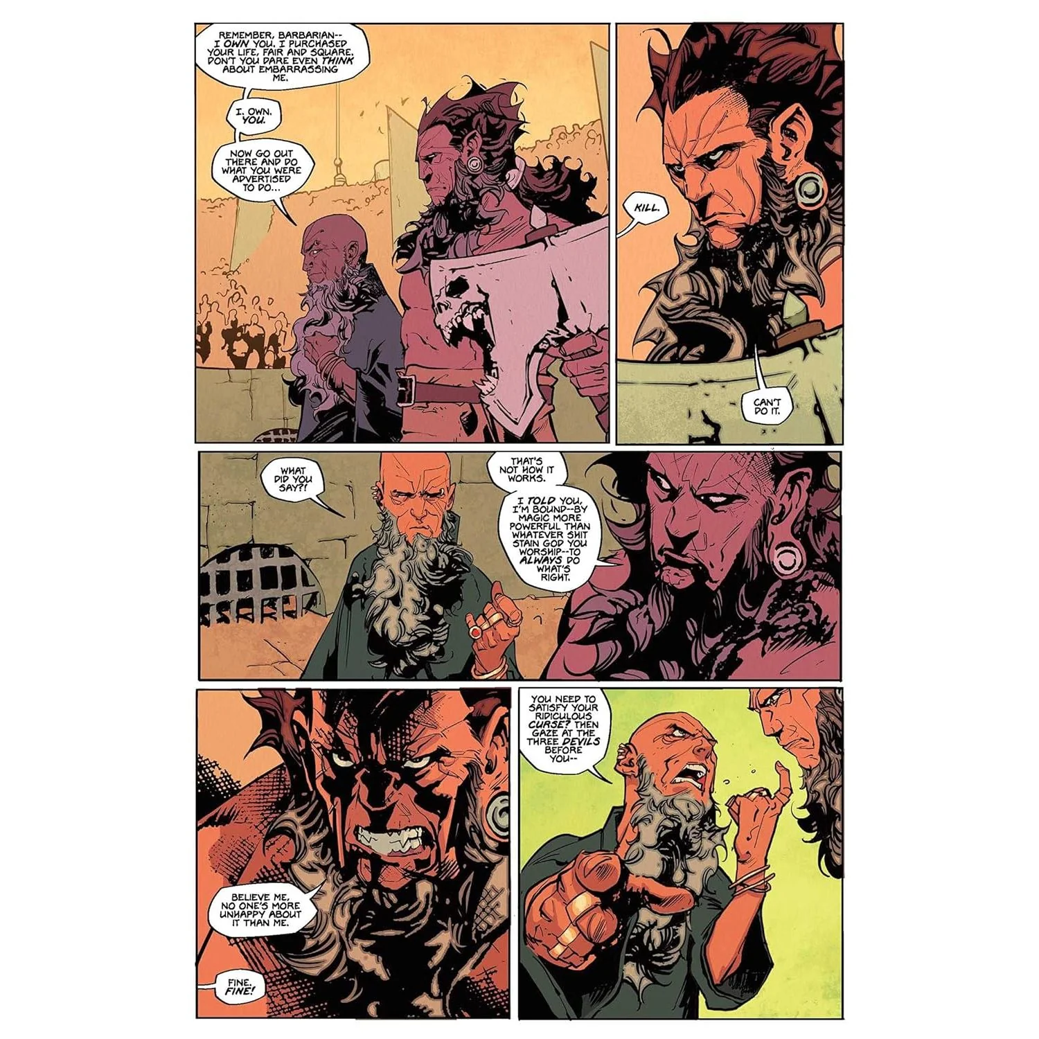 BARBARIC GRAPHIC NOVEL - Image 4