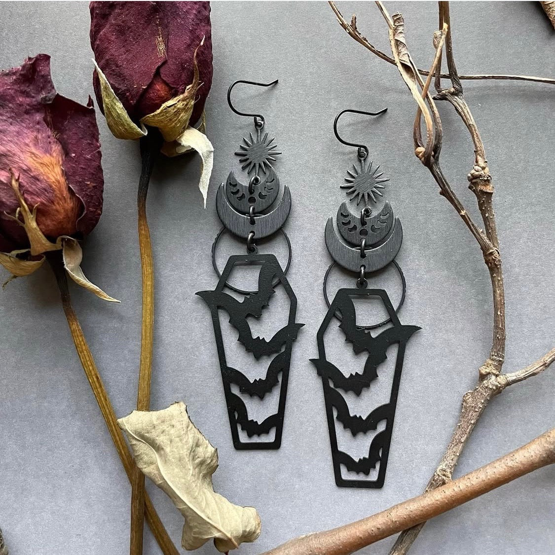 BATS IN THE BELFRY EARRINGS - Image 2