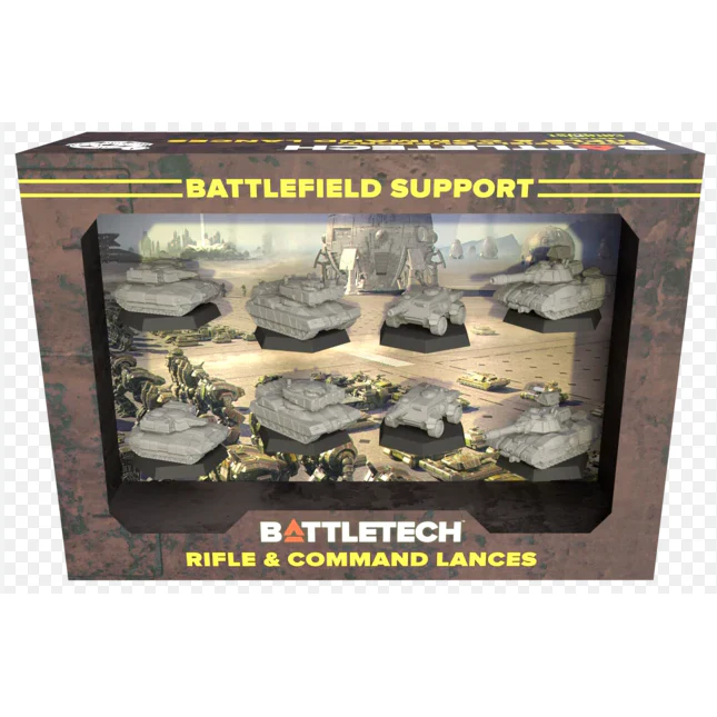 BATTLETECH SUPPORT RIFLE & COMMAND LANCES