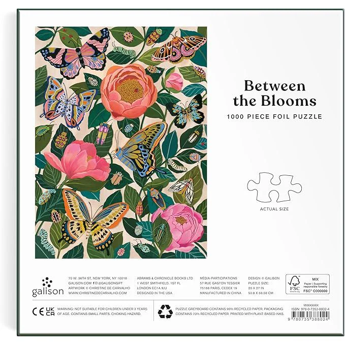 BETWEEN THE BLOOMS 1000PC FOIL PUZZLE - Image 3