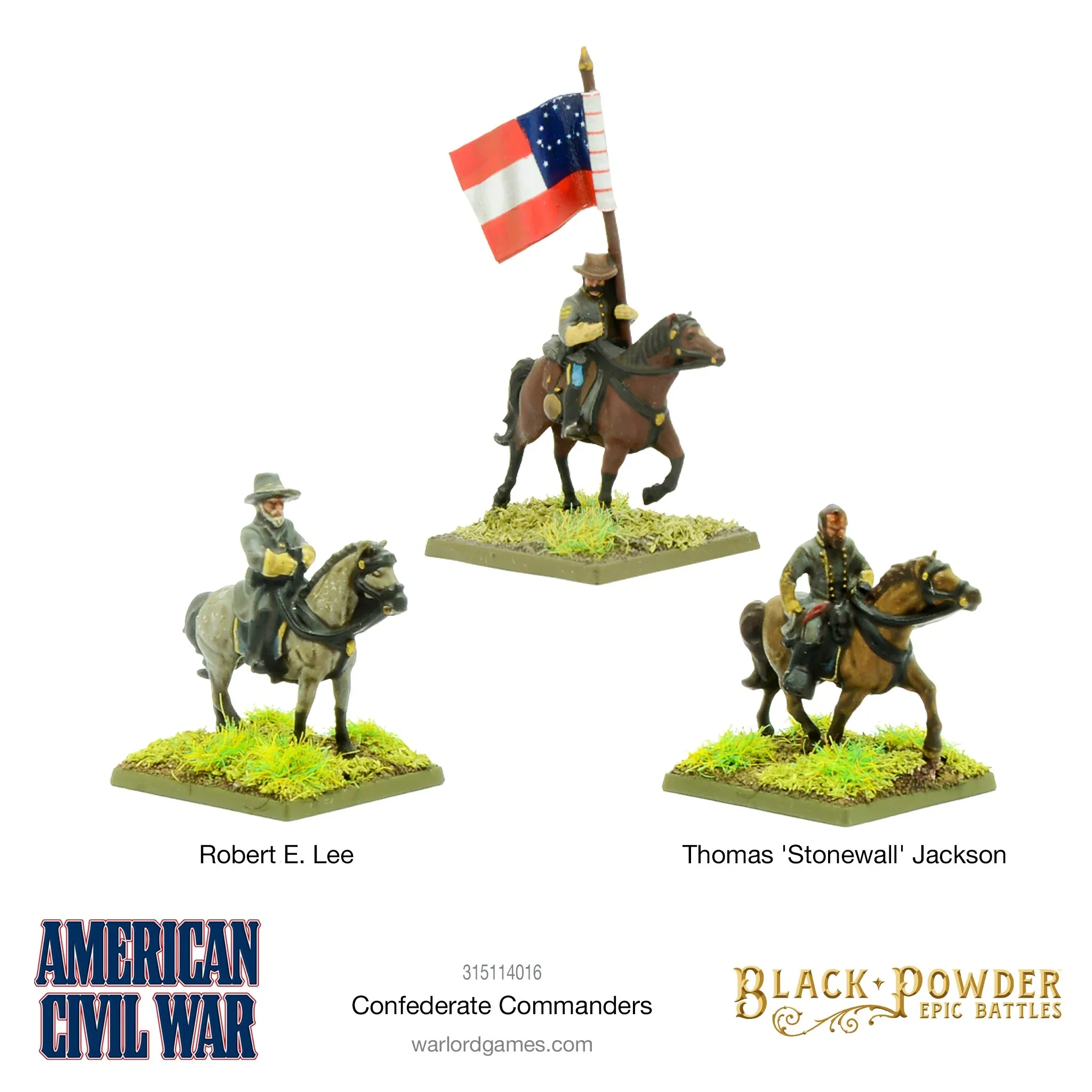 BLACK POWDER: CONFEDERATE COMMANDERS