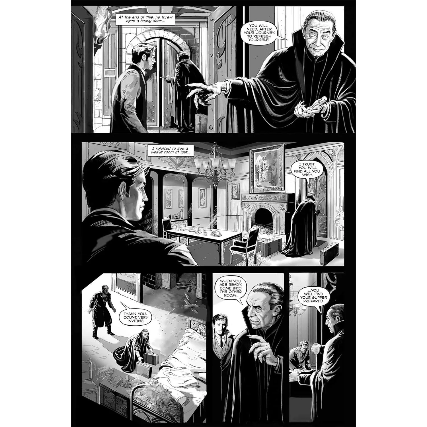 BRAM STOKER'S DRACULA STARRING BELA LUGOSI GRAPHIC NOVEL - Image 4