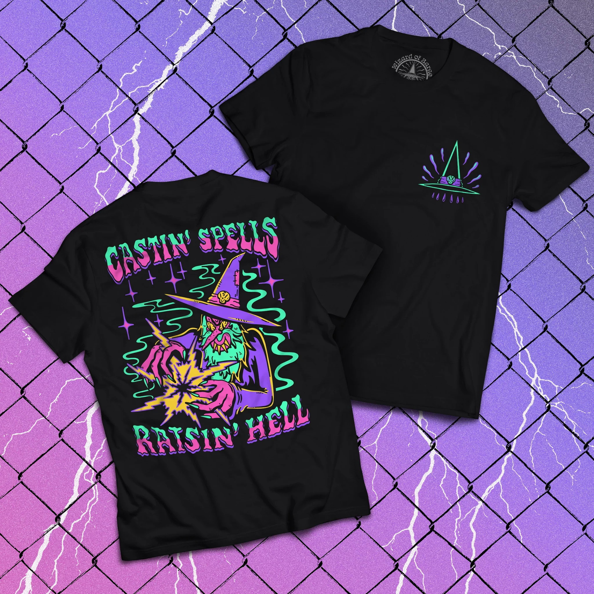 CASTIN' SPELLS, RAISIN' HELL TEE - Image 4