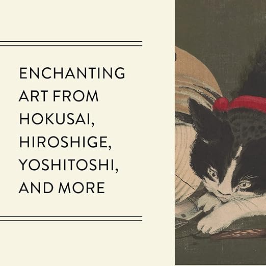 CATS IN SPRING RAIN: A CELEBRATION OF FELINE CHARM IN JAPANESE ART AND HAIKU BY AYA KUSCH - Image 3
