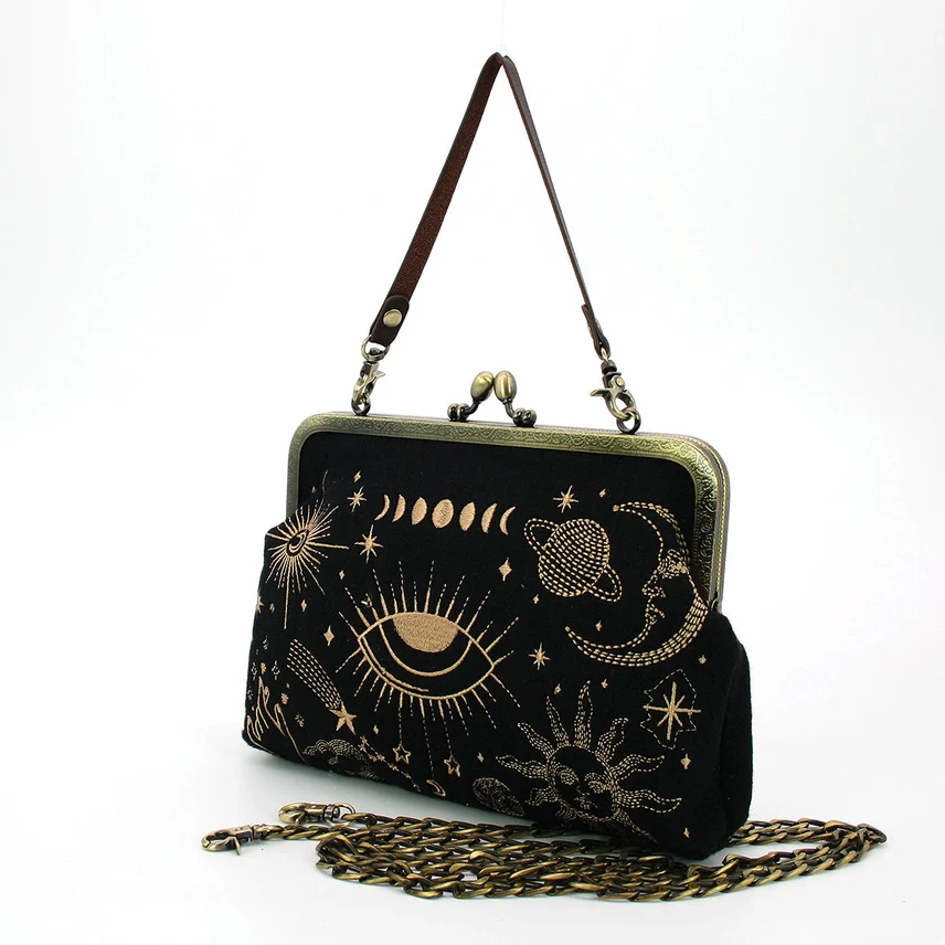 CELESTIAL KISSLOCK CLUTCH BAG - Image 2
