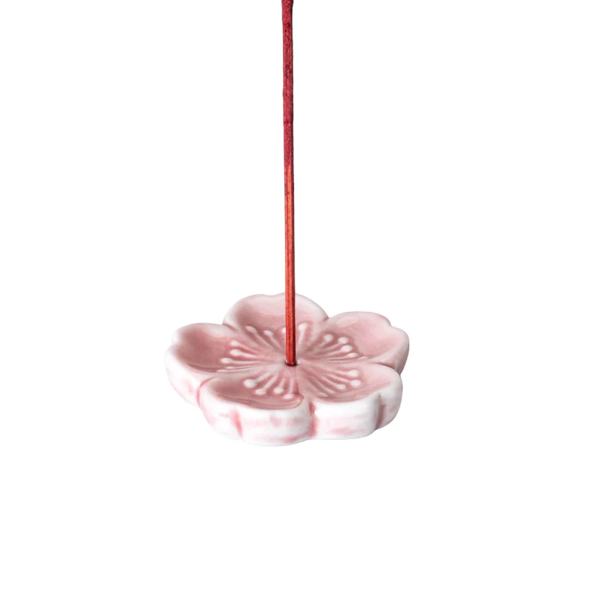CHERRY BLOSSOM INCENSE HOLDER PINK - Image 2