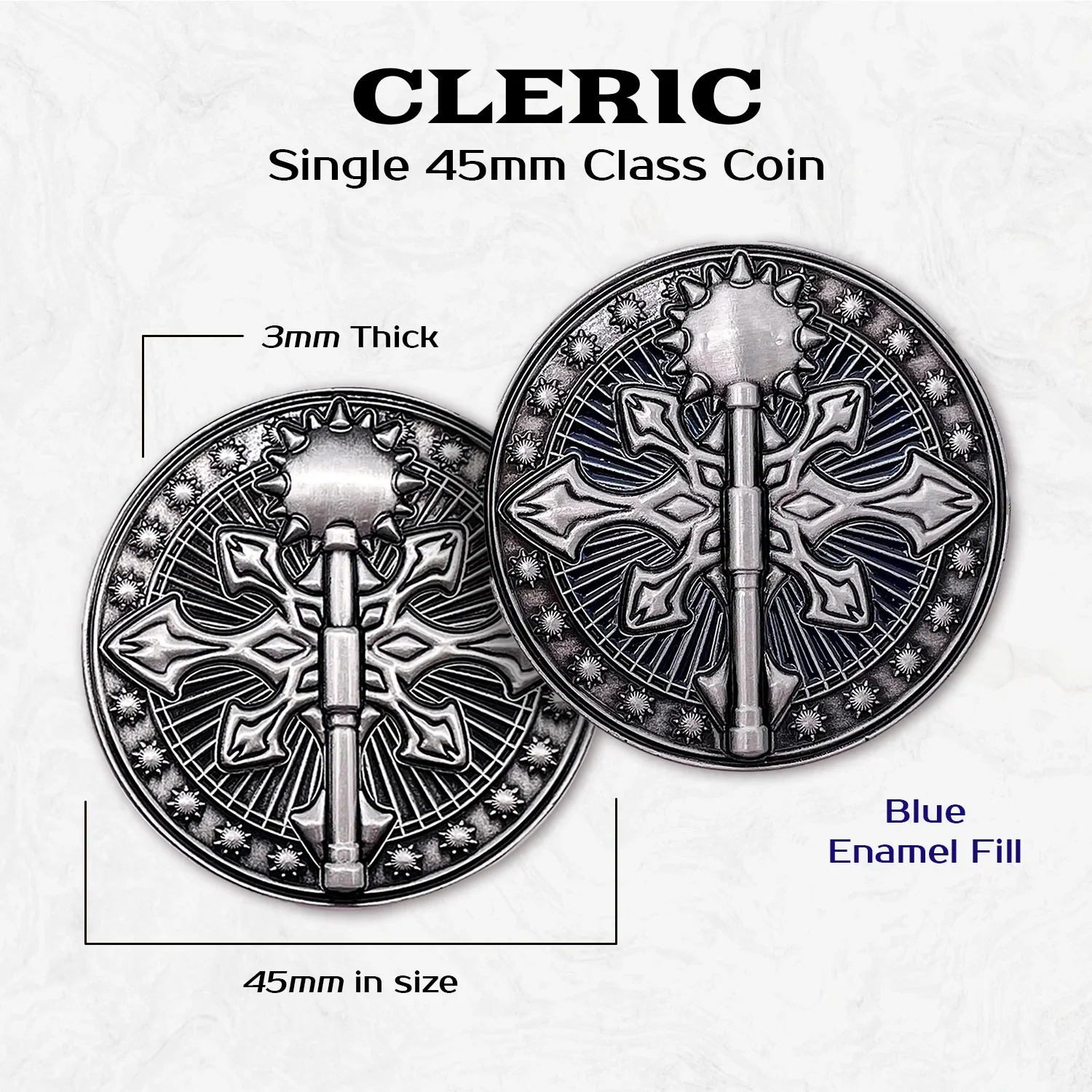 CLASS COIN - CLERIC (SINGLE)