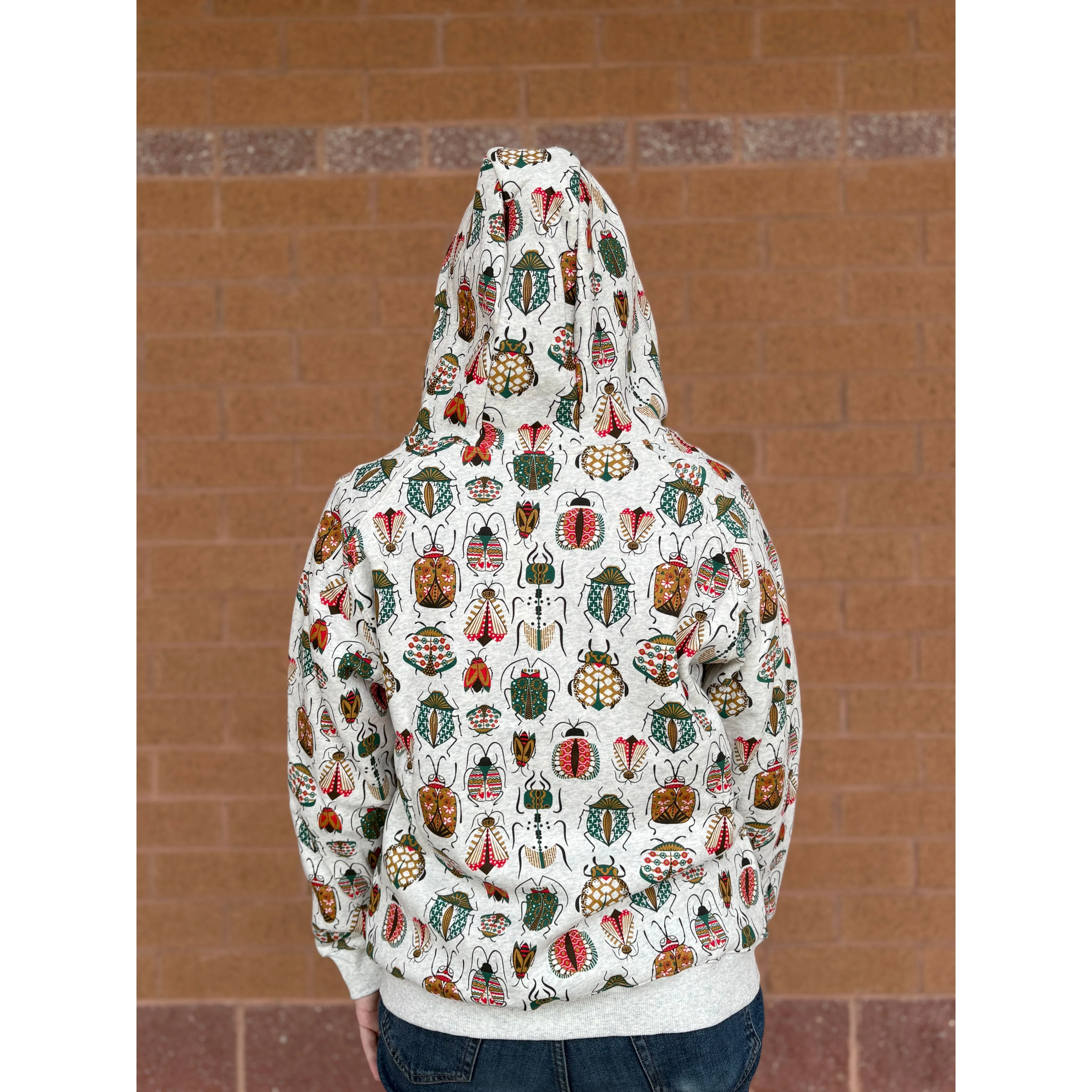 COLORFUL BUGS ZIP HOODIE - Image 5