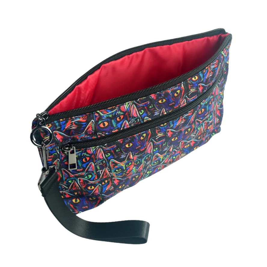 COOL CATS ZIPPER POUCH - Image 2