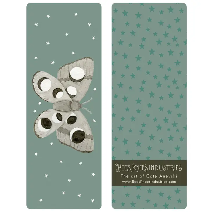 LUNAR MOTH BOOKMARK