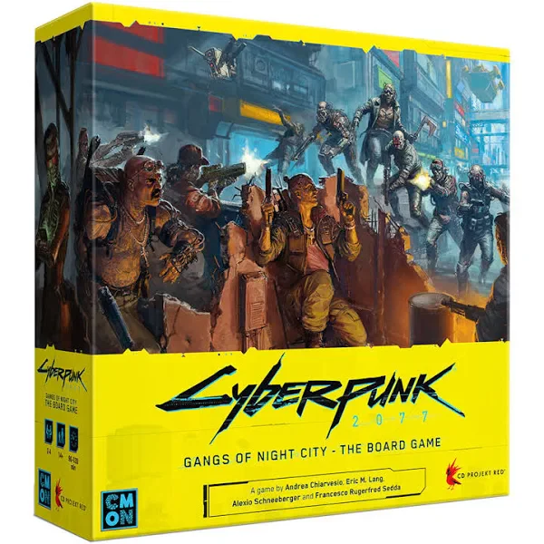 CYBERPUNK 2077 GANGS OF NIGHT CITY KICKSTARTER EDITION