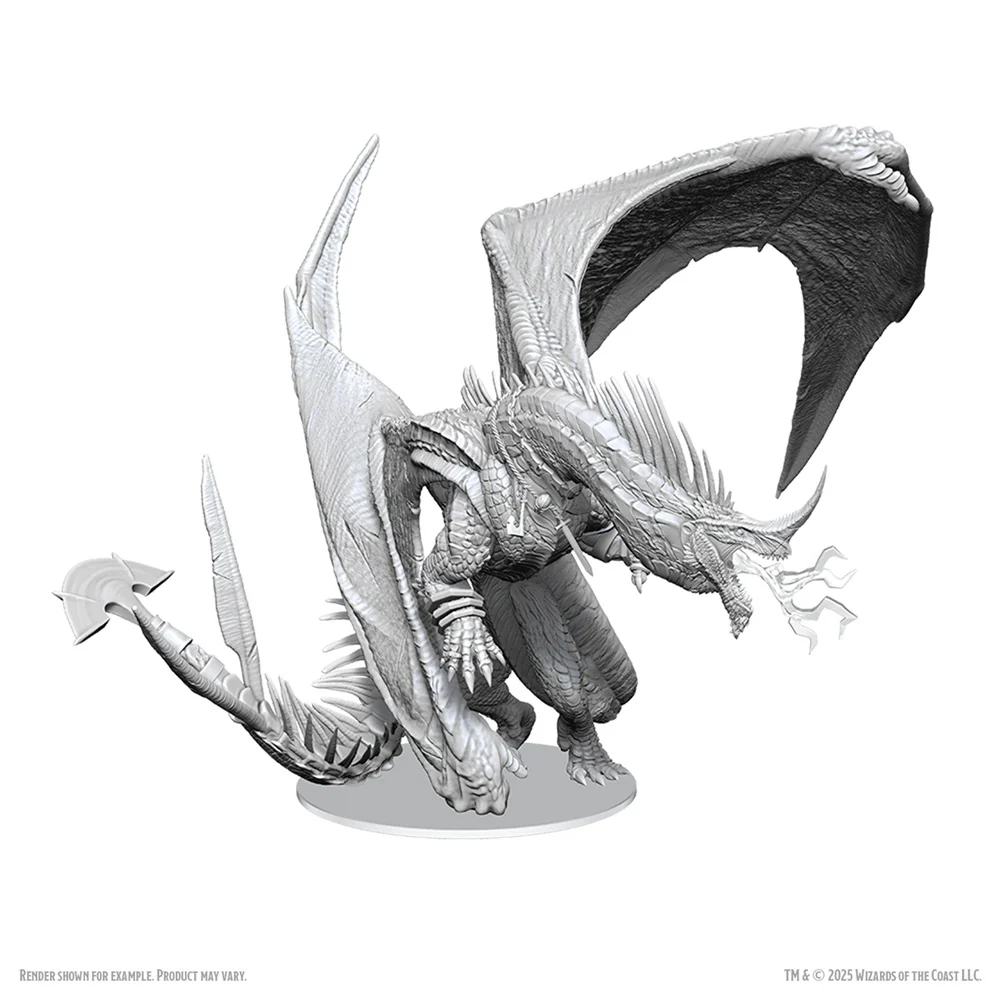 D&D ANCIENT BLUE DRAGON UNPAINTED