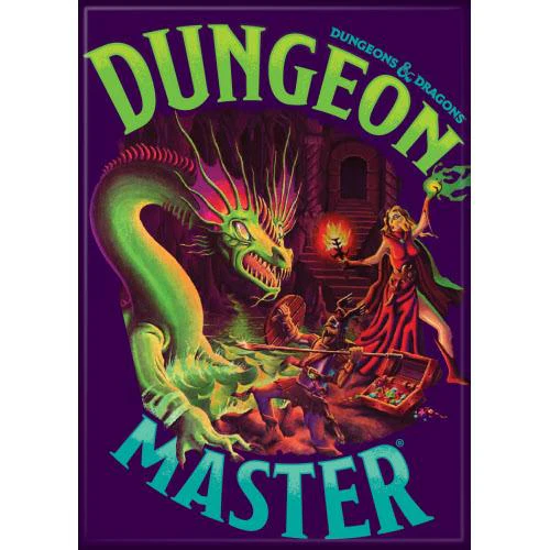 D&D DUNGEON MASTER MAGNET