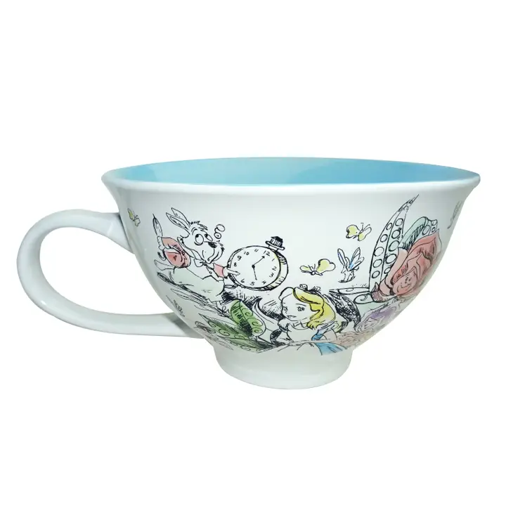 DISNEY ALICE IN WONDERLAND TEACUP AND SAUCER SET - Image 2