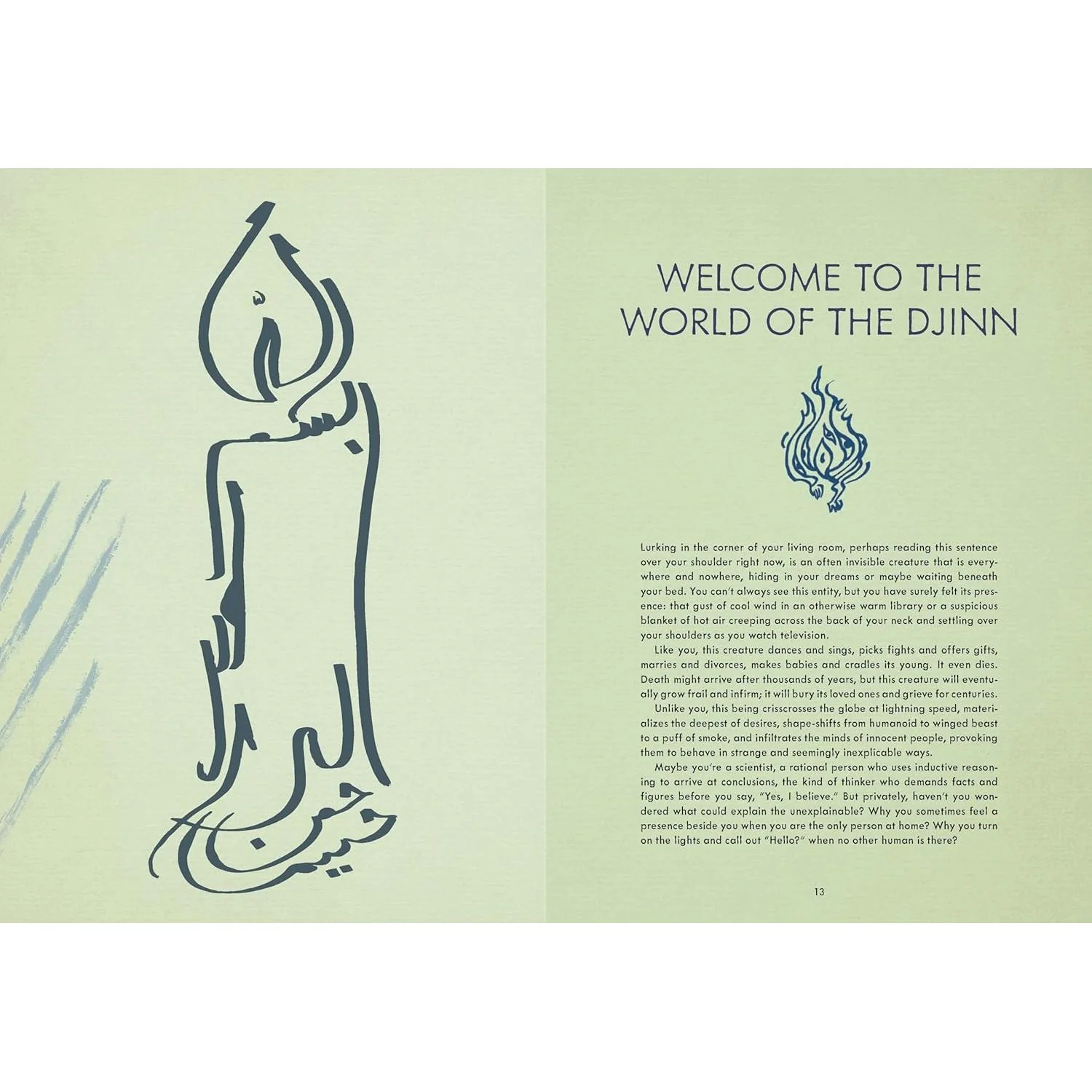 DJINN-OLOGY: AN ILLUMINATED COMPENDIUM OF SPIRITS AND STORIES FROM THE MUSLIM WORLD EDITED BY SEEMA YASMIN AND ILLUSTRATED BY FAHMIDA AZIM - Image 2