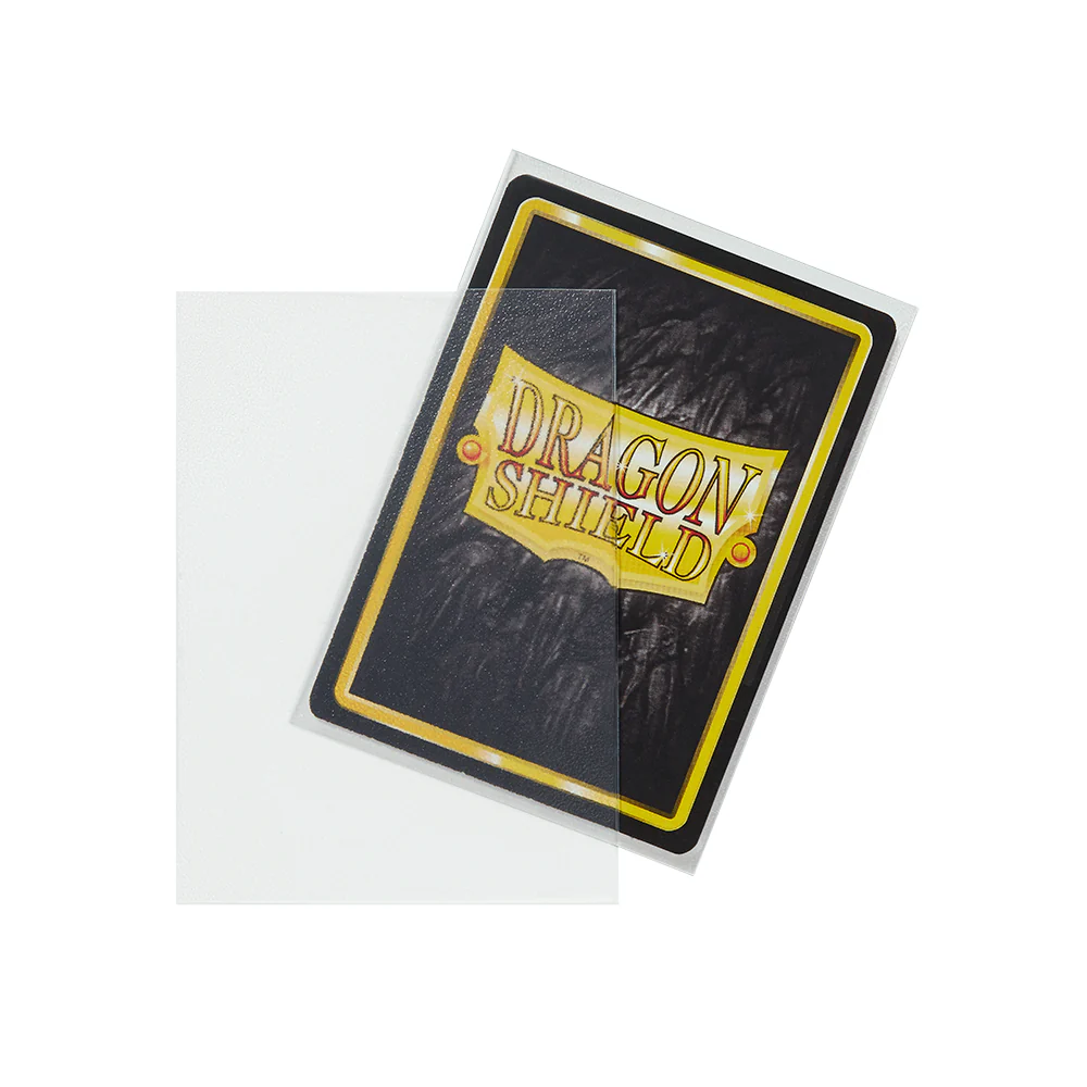 DRAGON SHIELD: NON-GLARE MATTE SLEEVES CLEAR