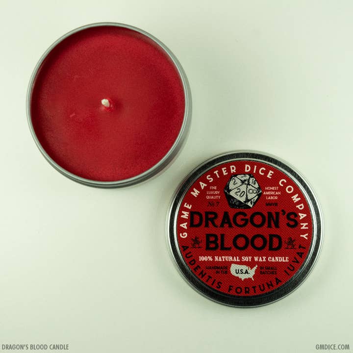 DRAGON'S BLOOD 2oz GAMING CANDLE - Image 2