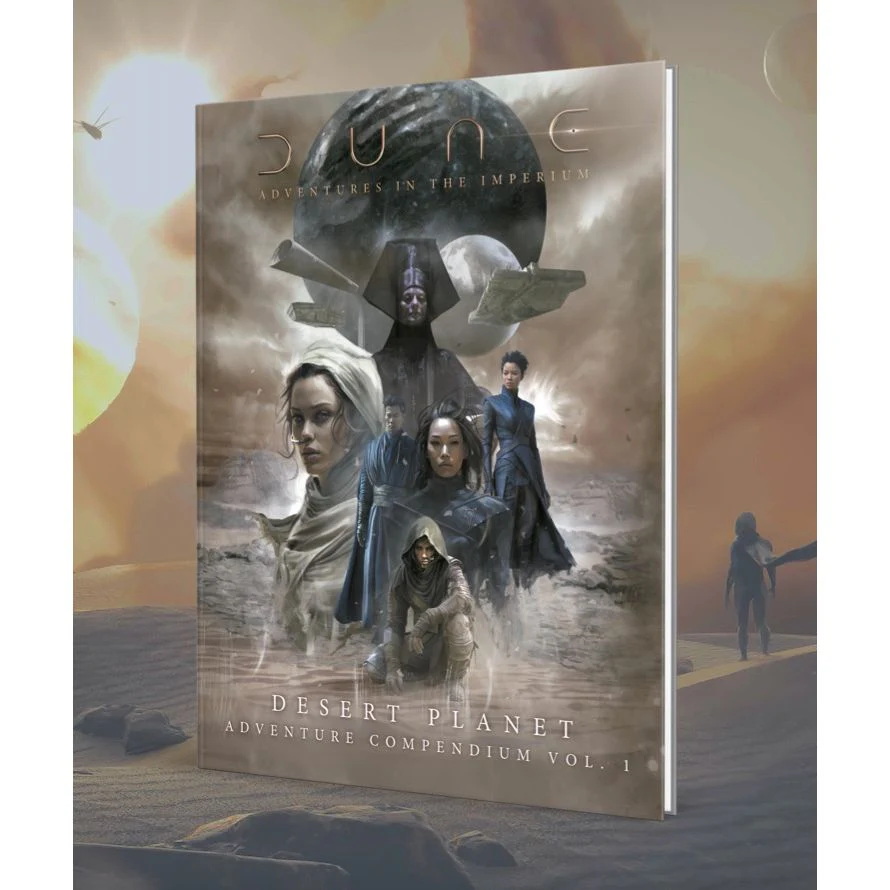 DUNE RPG: DESERT PLANET ADVENTURE COMPENDIUM VOL .1