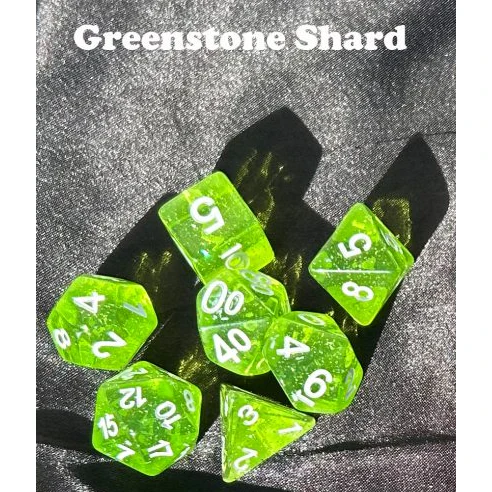 DUNGEON CRAWL CLASSICS GREENSTONE SHARDS