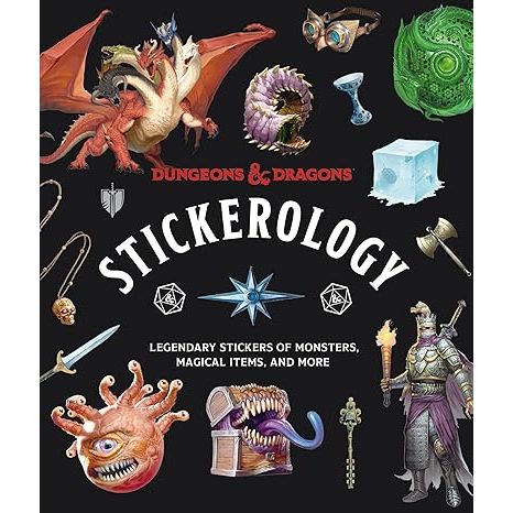 DUNGEONS AND DRAGONS STICKEROLOGY