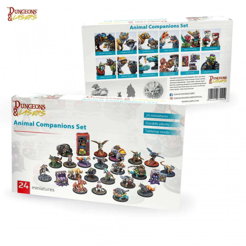 DUNGEONS & LASERS ANIMAL COMPANIONS