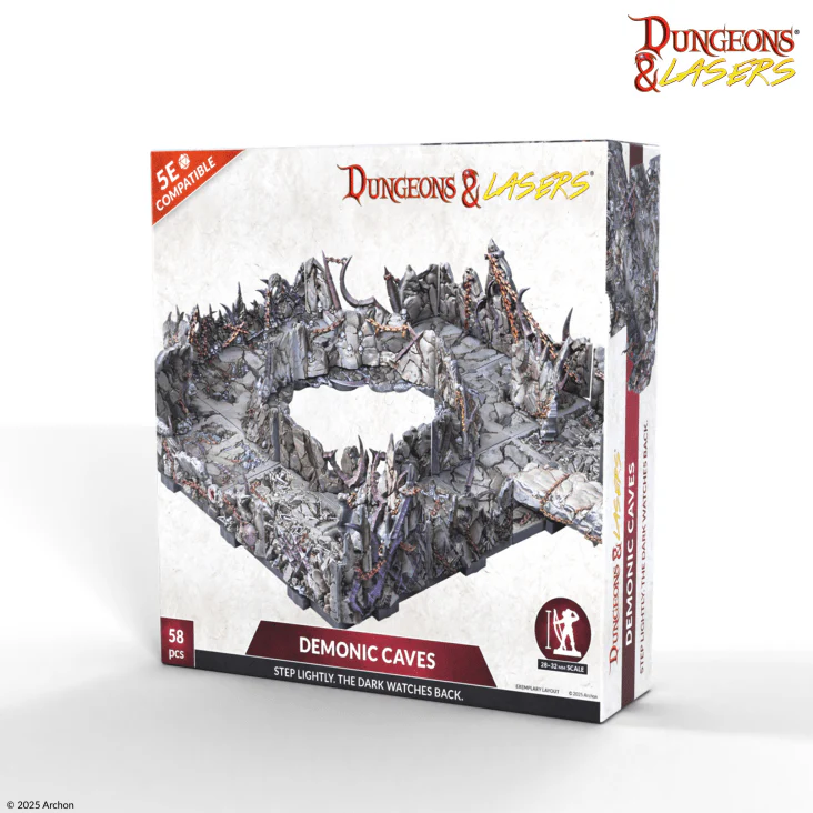 DUNGEONS & LASERS DEMONIC CAVES
