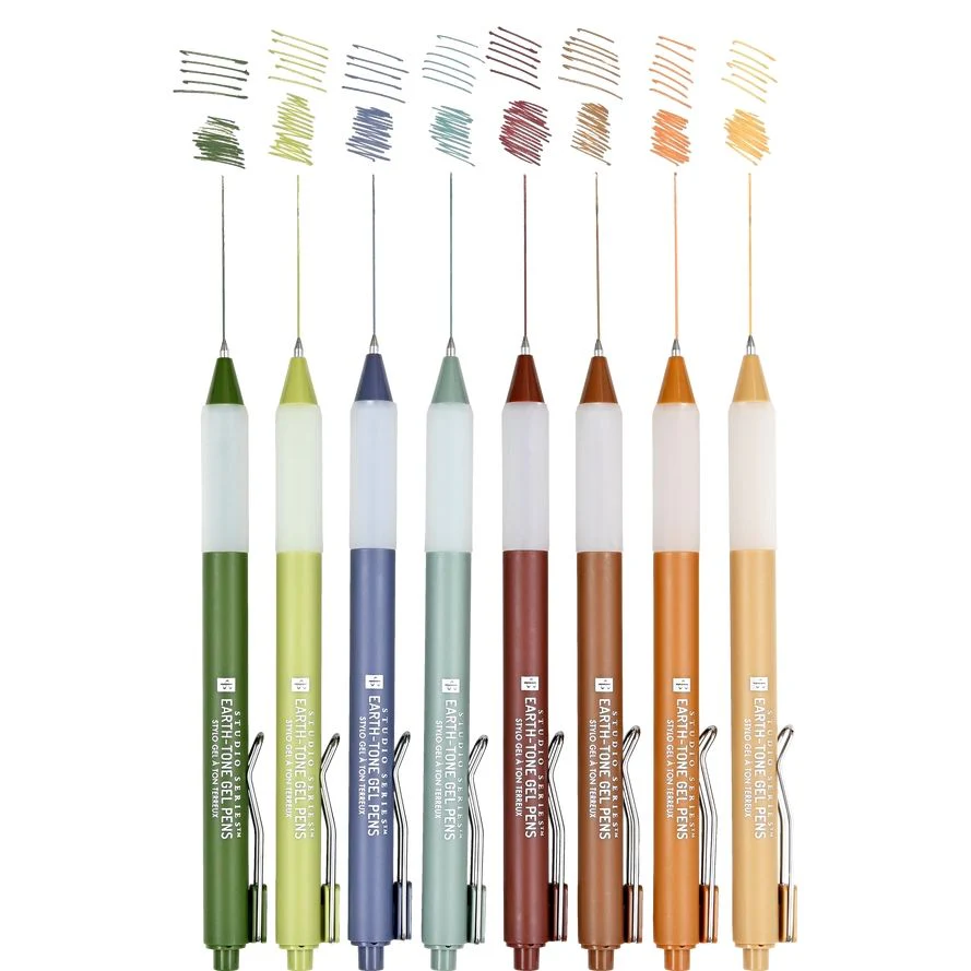 EARTH-TONE GEL PEN SET - Image 3