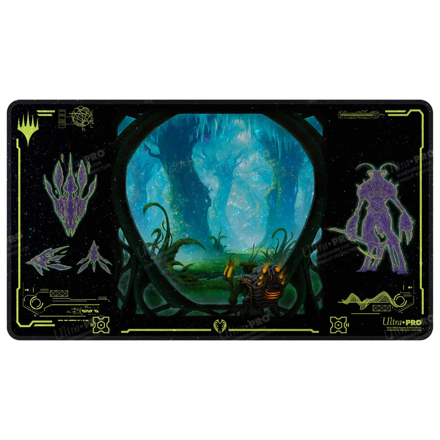 EDGE OF ETERNITIES HOLOFOIL PLAYMAT: EVENDO, WAKING HAVEN
