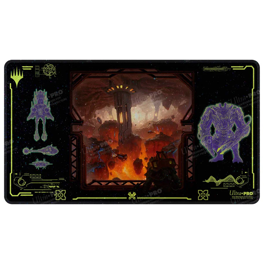 EDGE OF ETERNITIES HOLOFOIL PLAYMAT: KAVARON, MEMORIAL WORLD