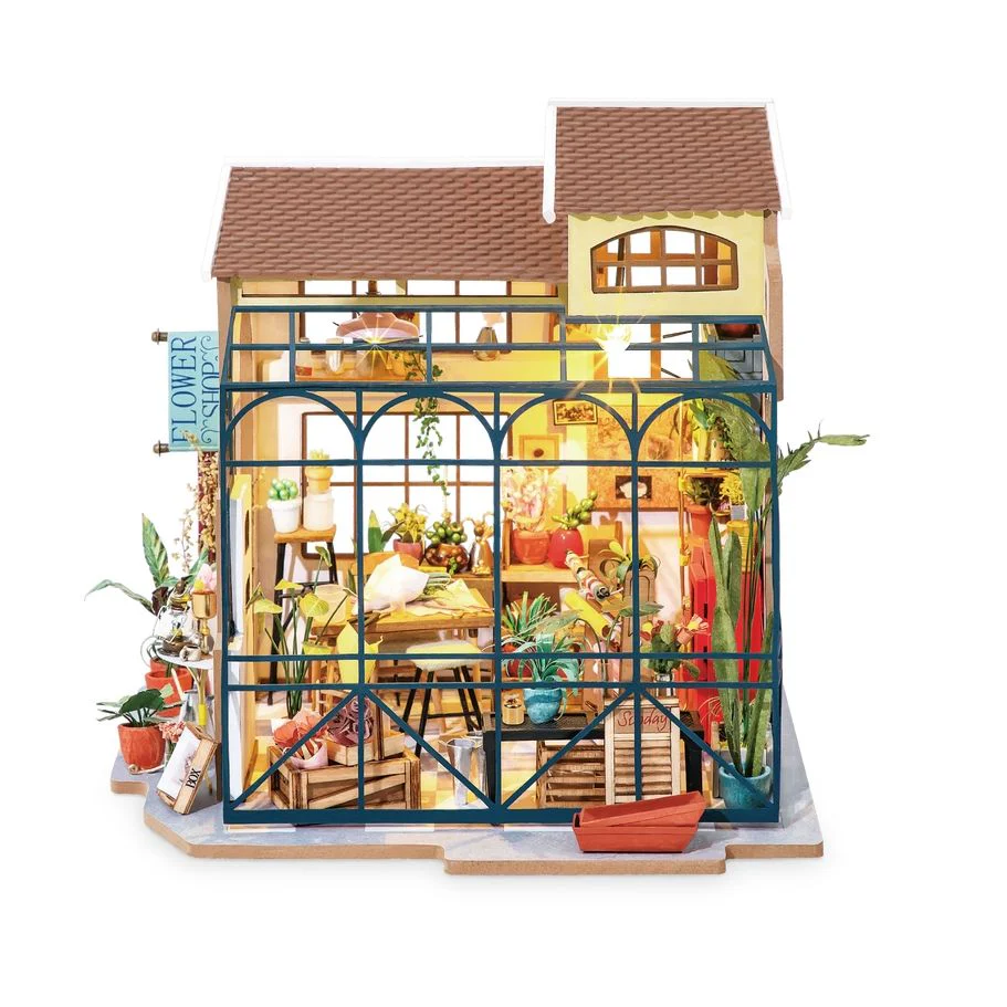 EMILY'S FLOWER SHOP DIY MINIATURE HOUSE - Image 2