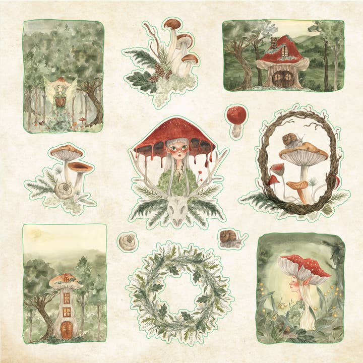 ENCHANTED FOREST STICKER BOOK - Image 3