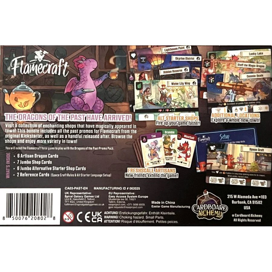 FLAMECRAFT DRAGONS OF THE PAST PROMO PACK - Image 2