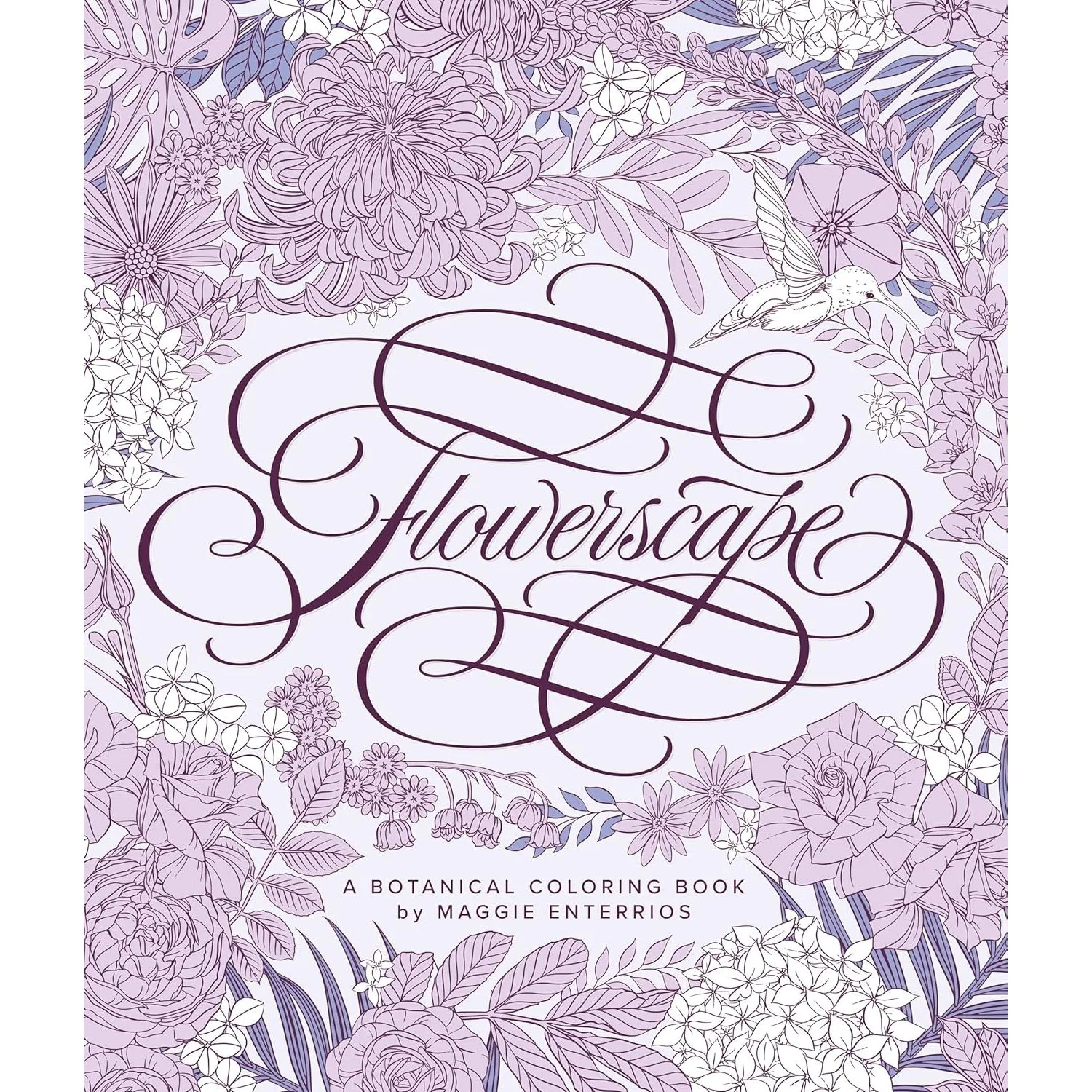 FLOWERSCAPE: A BOTANICAL COLORING BOOK