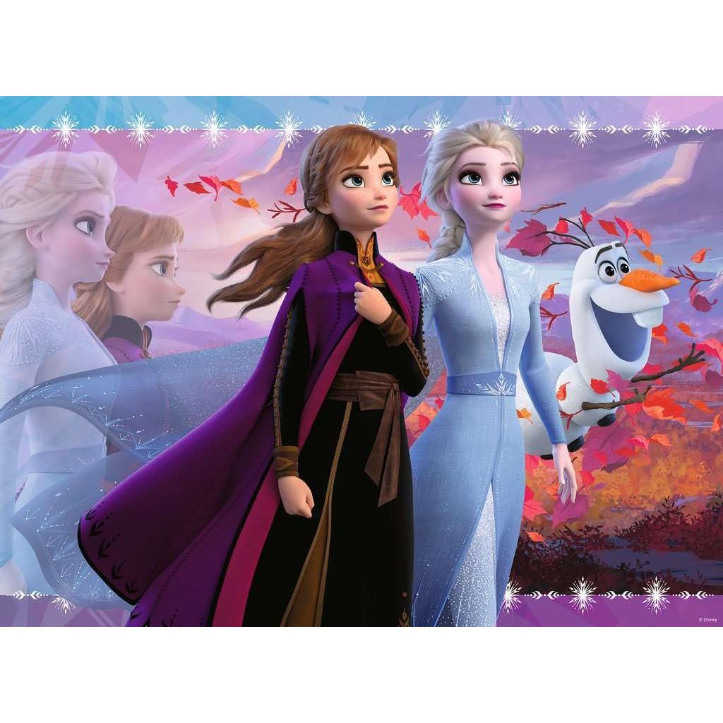 FROZEN 2 STRONG SISTERS GLITTER 100 PC PUZZLE XXL - Image 2