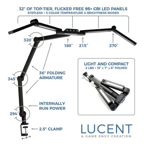 GAME ENVY LUCENT LIGHT (BLACK) - Image 2