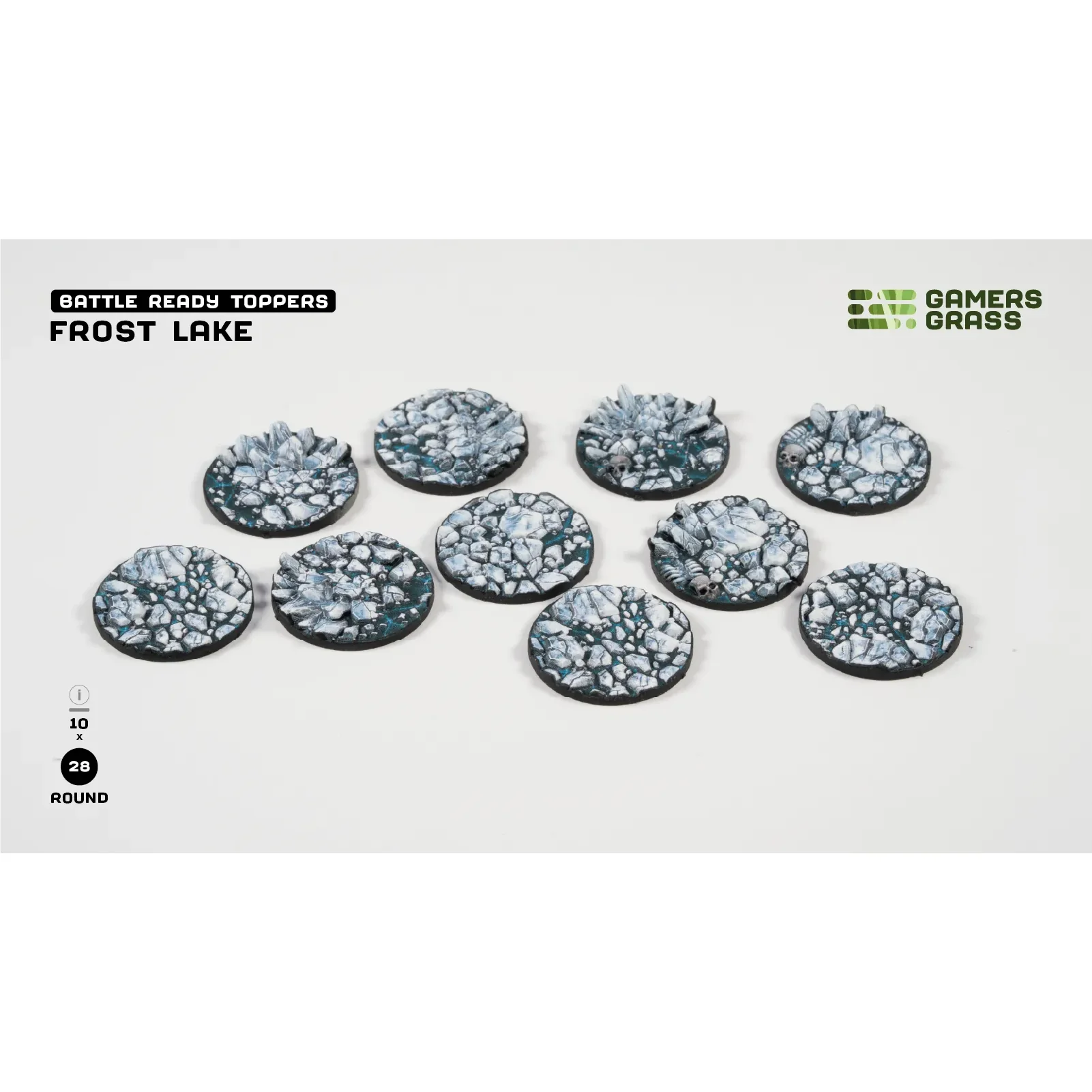 GAMER'S GRASS BATTLE READY BASE TOPPERS - FROST LAKE - Image 4