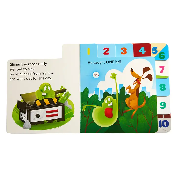 GHOSTBUSTERS 1 TO 10 SLIMER'S LOOSE AGAIN BOARD BOOK - Image 2