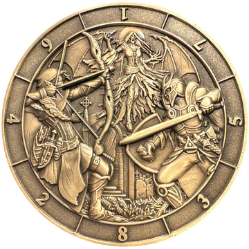 GOLIATH DICE COIN - D8 BATTLE SCENE