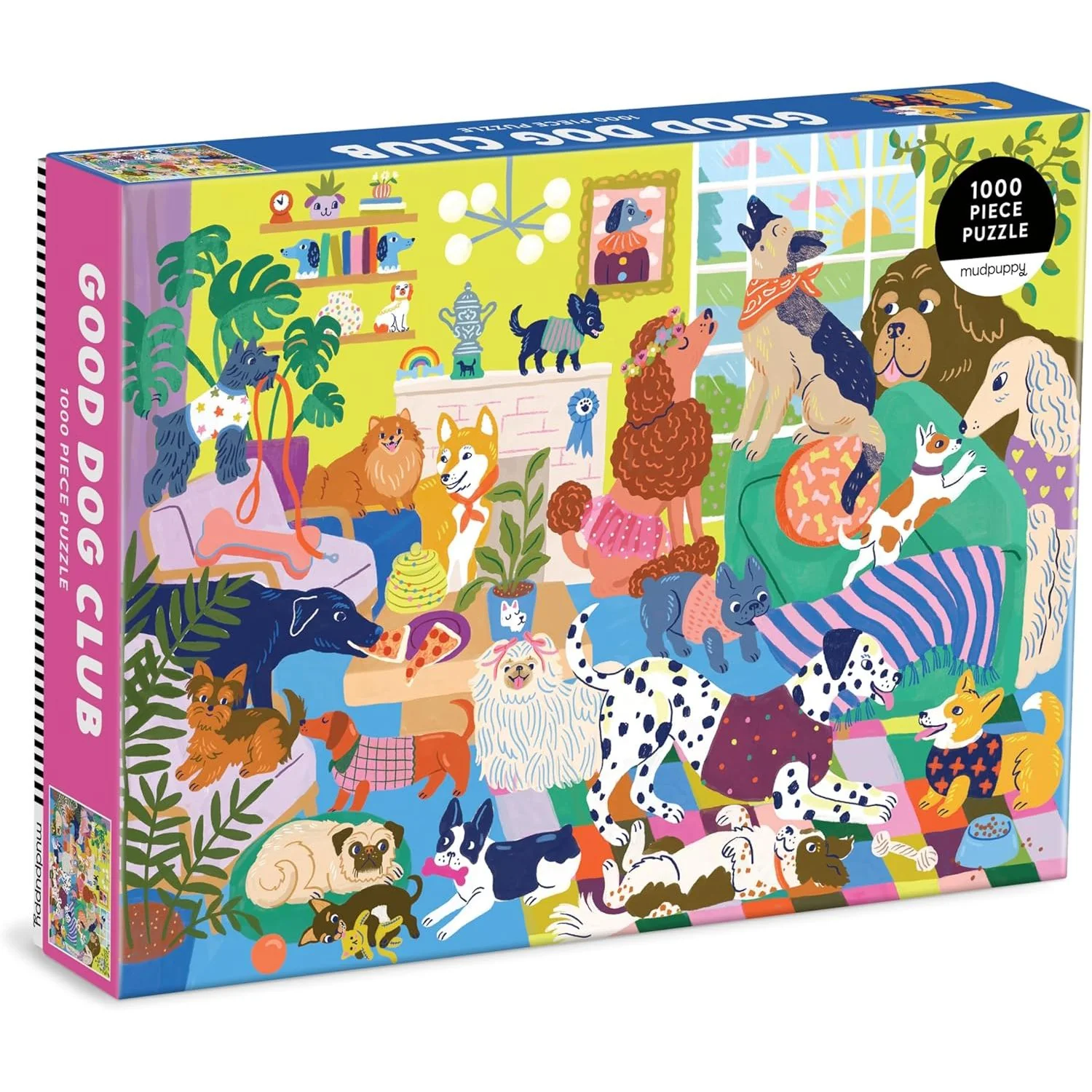 GOOD DOG CLUB 1000PC PUZZLE